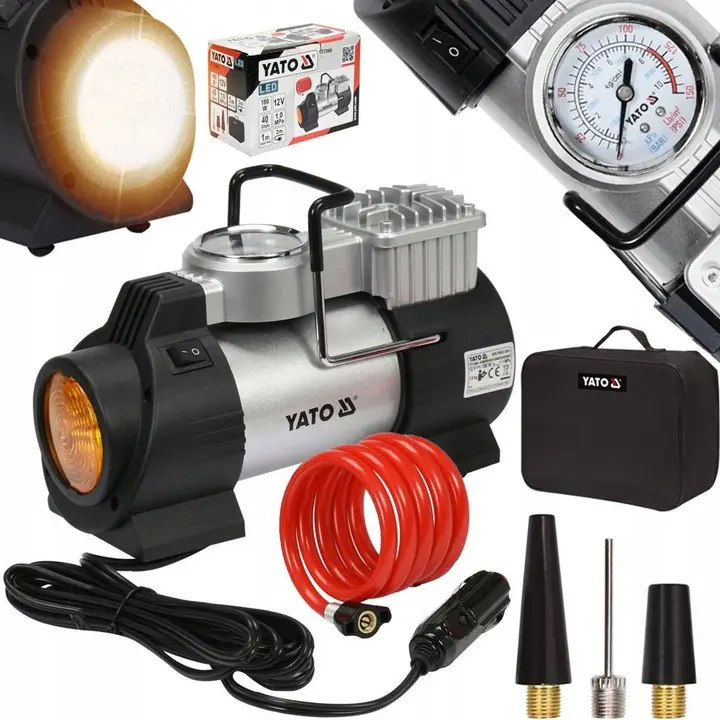 Kompressor 12 V 180 W │ Yato YT-73460 - 180 W – bilde 6
