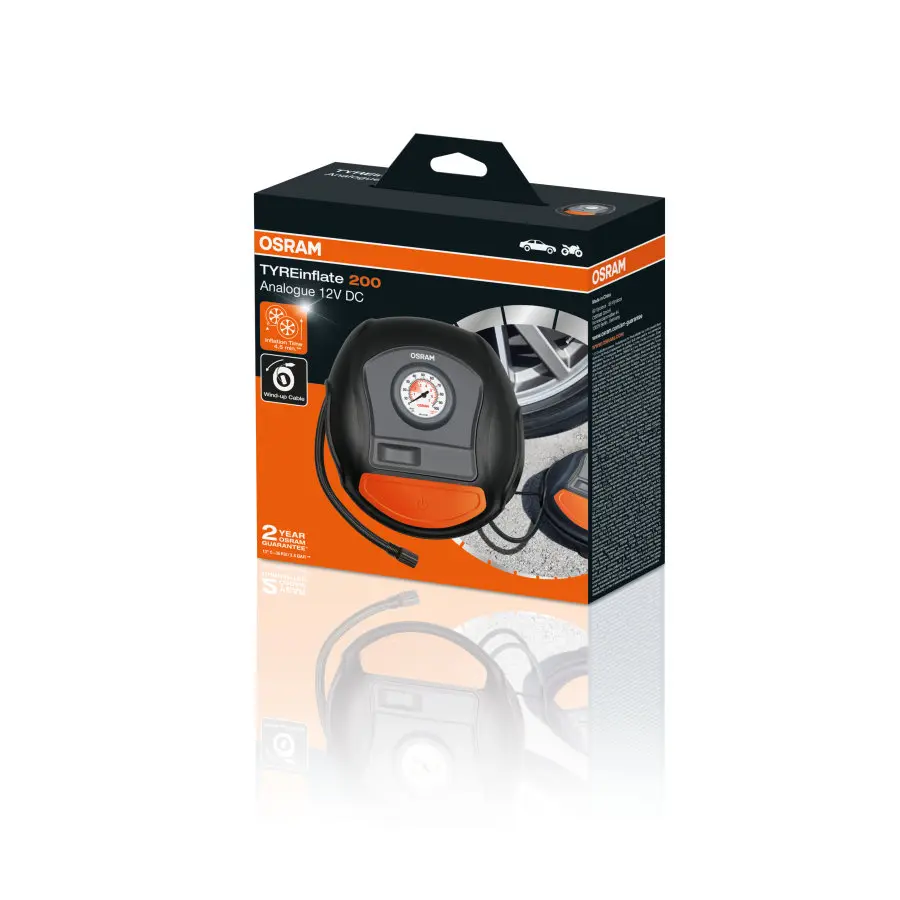 Kompressor dekkpumpe Osram TYREinflate 200 – bilde 2