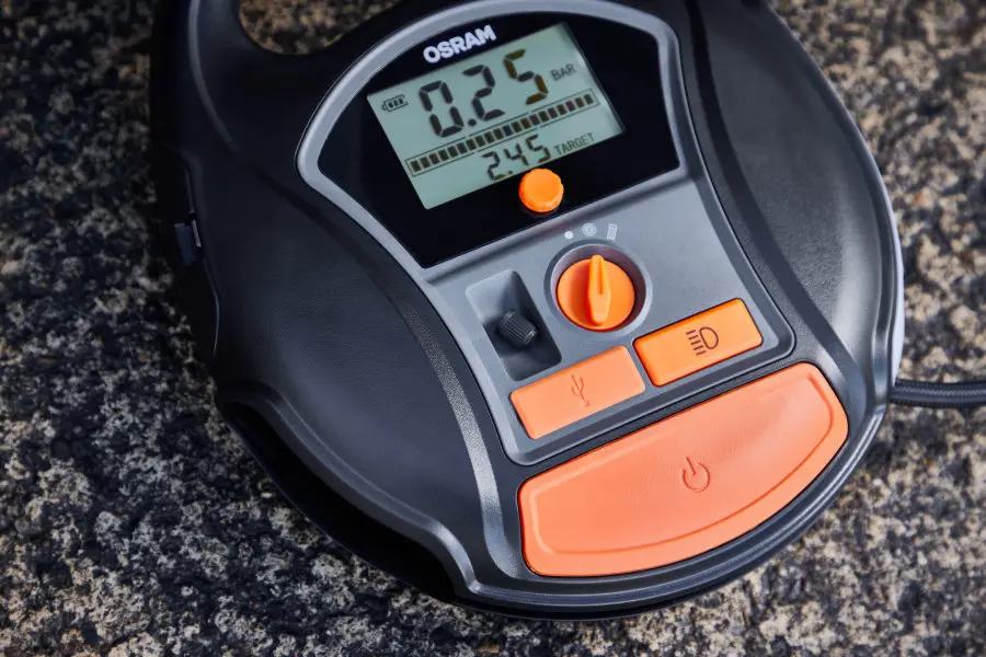 Kompressor dekkpumpe Osram TYREinflate 6000 (oppladbar) – bilde 12