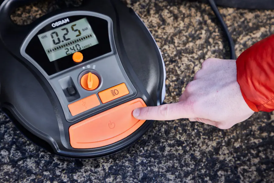 Kompressor dekkpumpe Osram TYREinflate 6000 (oppladbar) – bilde 14