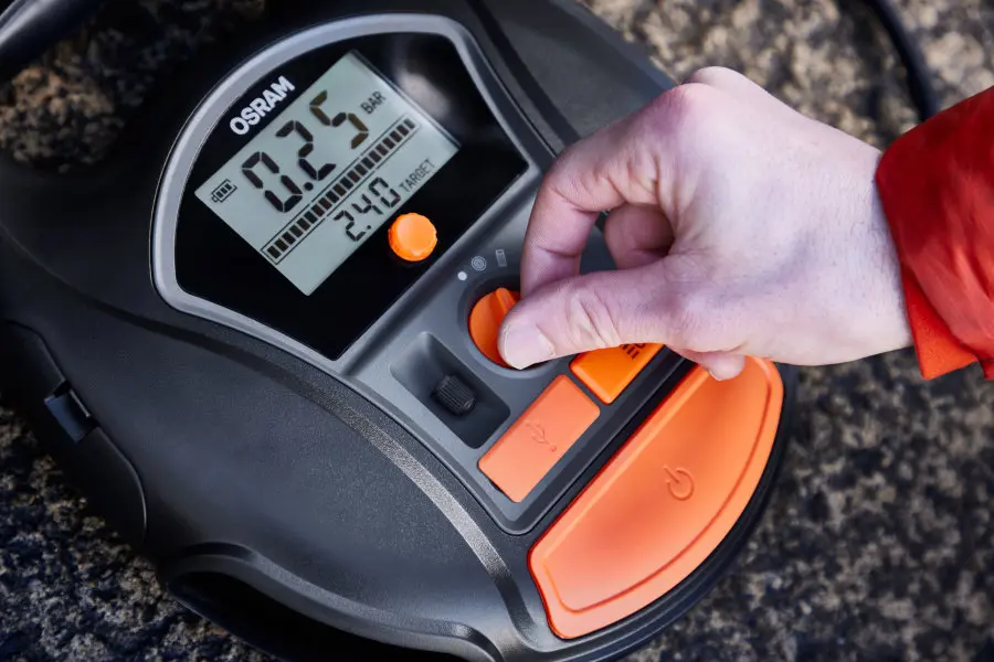 Kompressor dekkpumpe Osram TYREinflate 6000 (oppladbar) – bilde 15