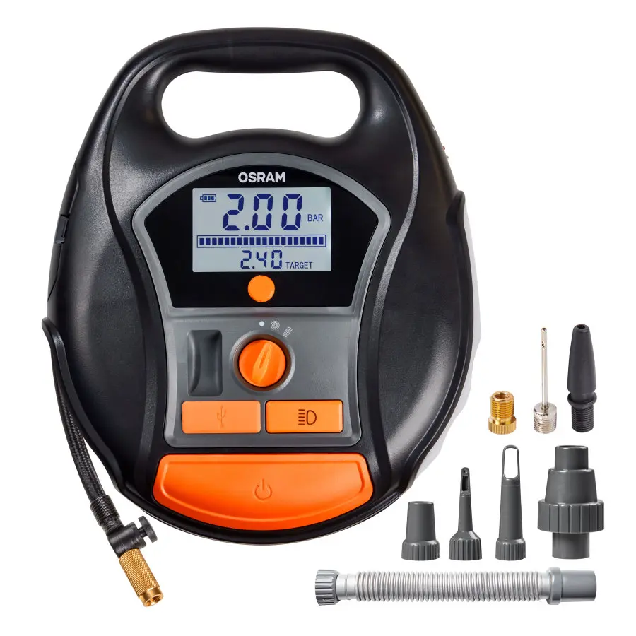 Kompressor dekkpumpe Osram TYREinflate 6000 (oppladbar) – bilde 2