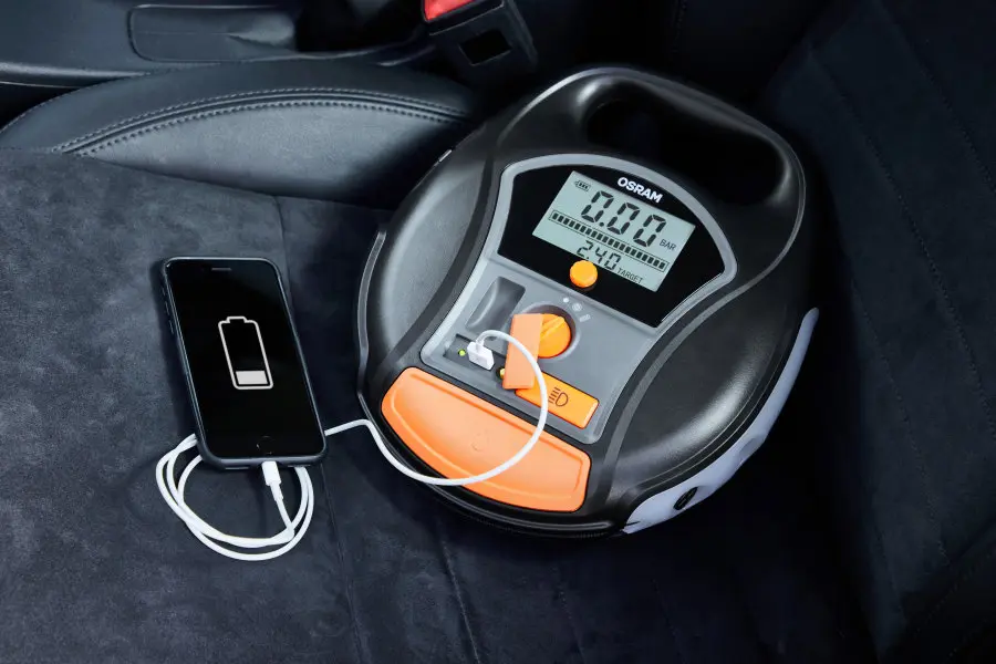 Kompressor dekkpumpe Osram TYREinflate 6000 (oppladbar) – bilde 20