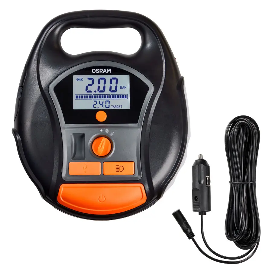Kompressor dekkpumpe Osram TYREinflate 6000 (oppladbar) – bilde 4