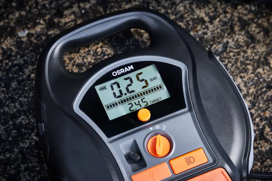 Kompressor dekkpumpe Osram TYREinflate 6000 (oppladbar) – bilde 9