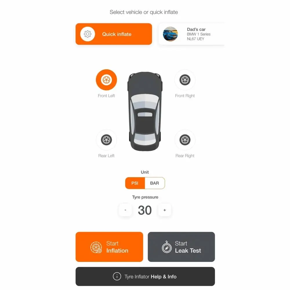 Kompressor dekkpumpe Osram TYREinflate Connect 650 – bilde 19