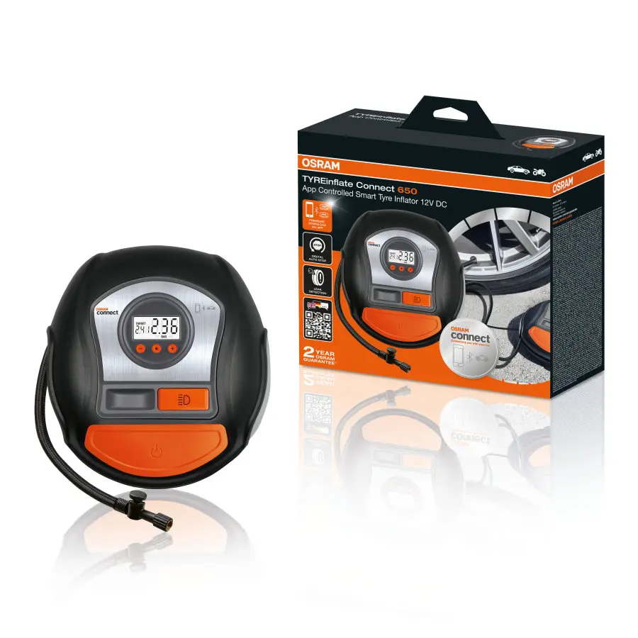 Kompressor dekkpumpe Osram TYREinflate Connect 650 – bilde 2