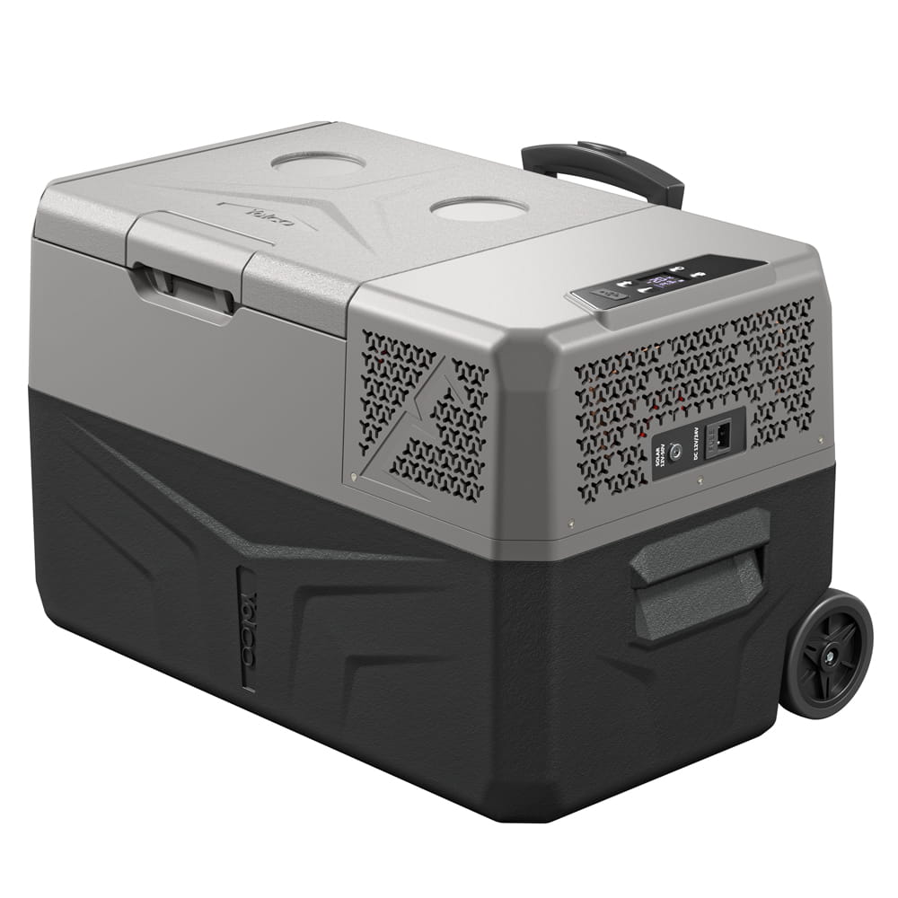 Kompressor kjøleboks Yolco BCX30 GREY 28 L │ Kompressorkjøleskap Bluetooth - USB - grå