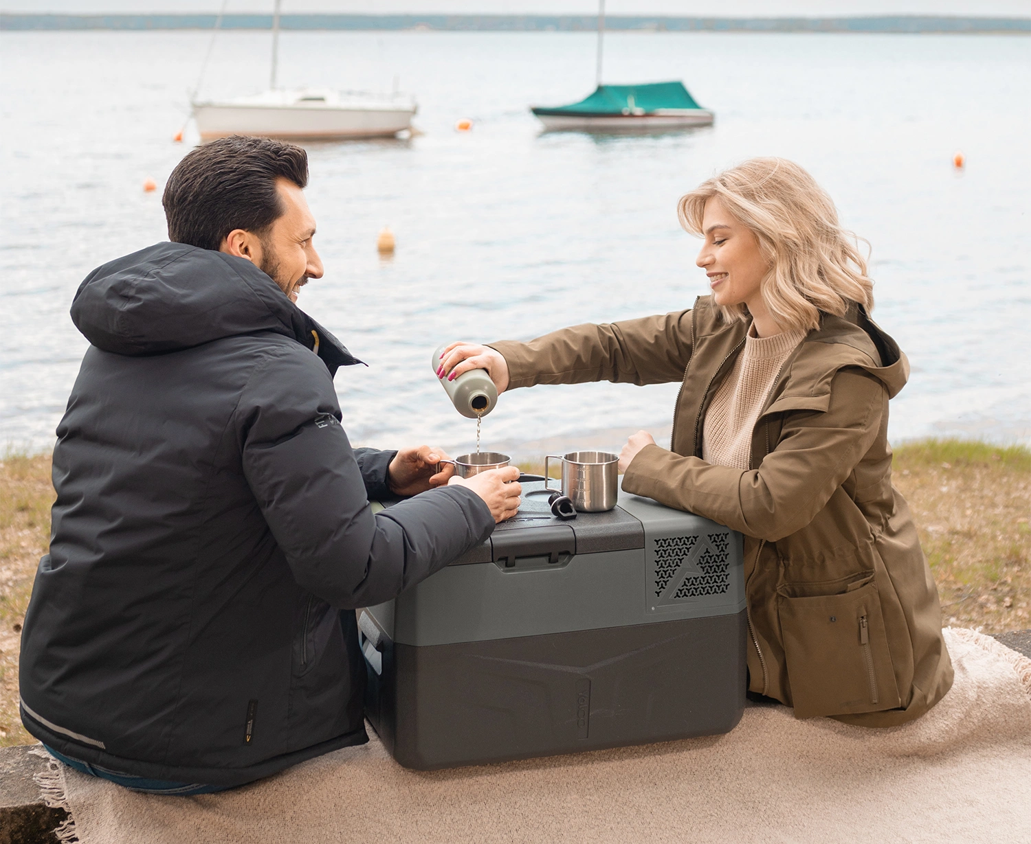Kompressor kjøleboks Yolco BCX30 GREY 28 L │ Kompressorkjøleskap Bluetooth - USB - grå – bilde 25