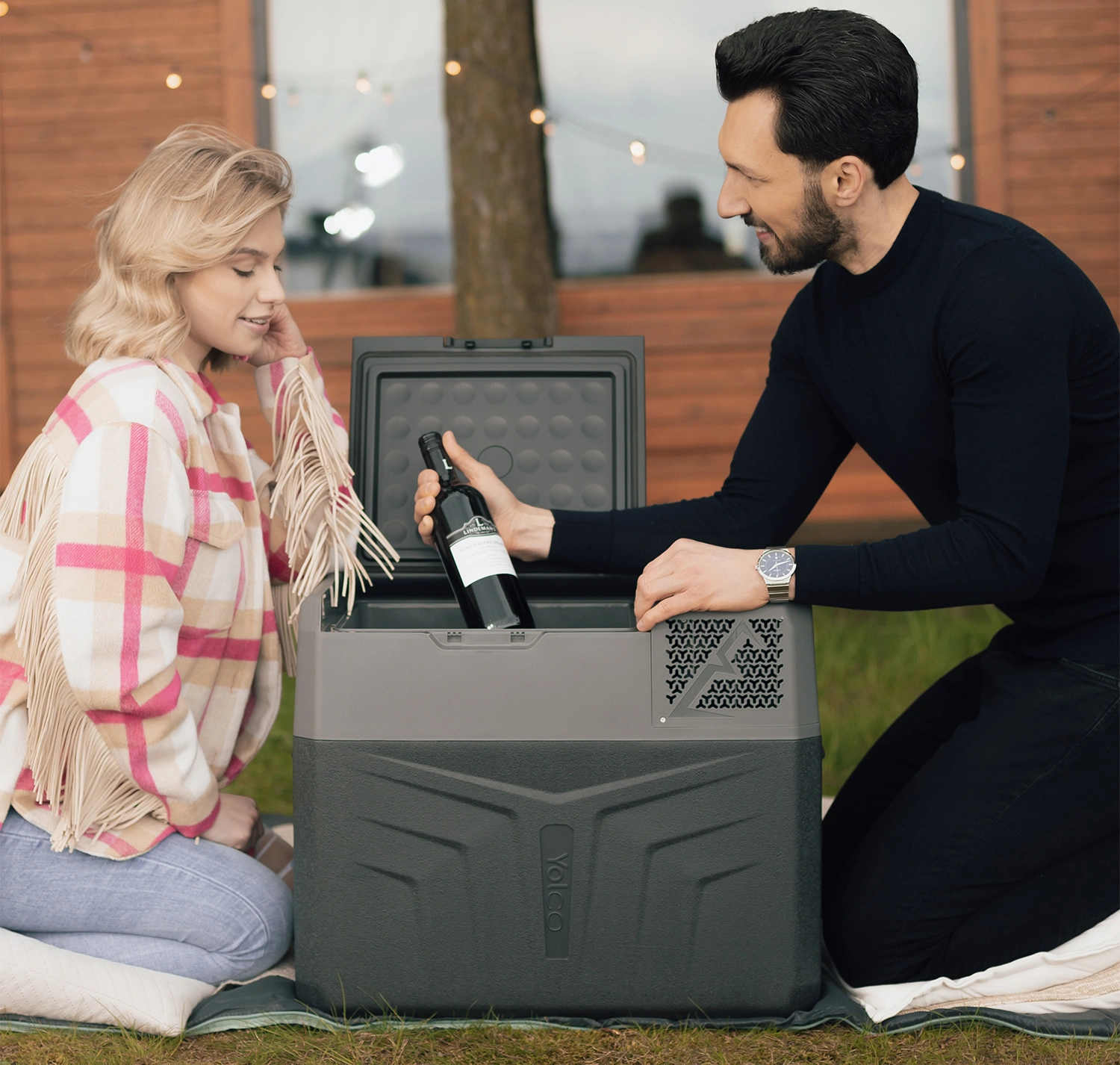 Kompressor kjøleboks Yolco BCX30 GREY 28 L │ Kompressorkjøleskap Bluetooth - USB - grå – bilde 26