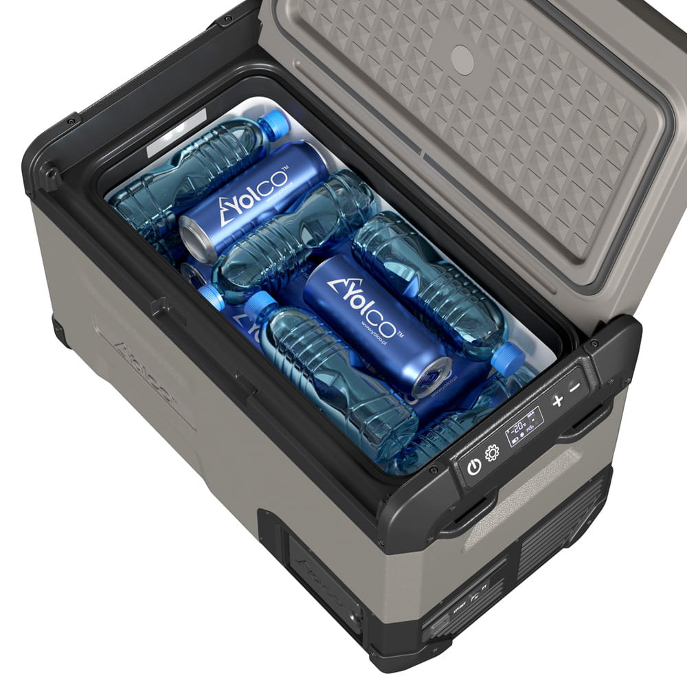 Kompressor kjøleboks Yolco FCX25 CREAM 25 L │ Kompressorkjøleskap Bluetooth - USB - krem – bilde 11