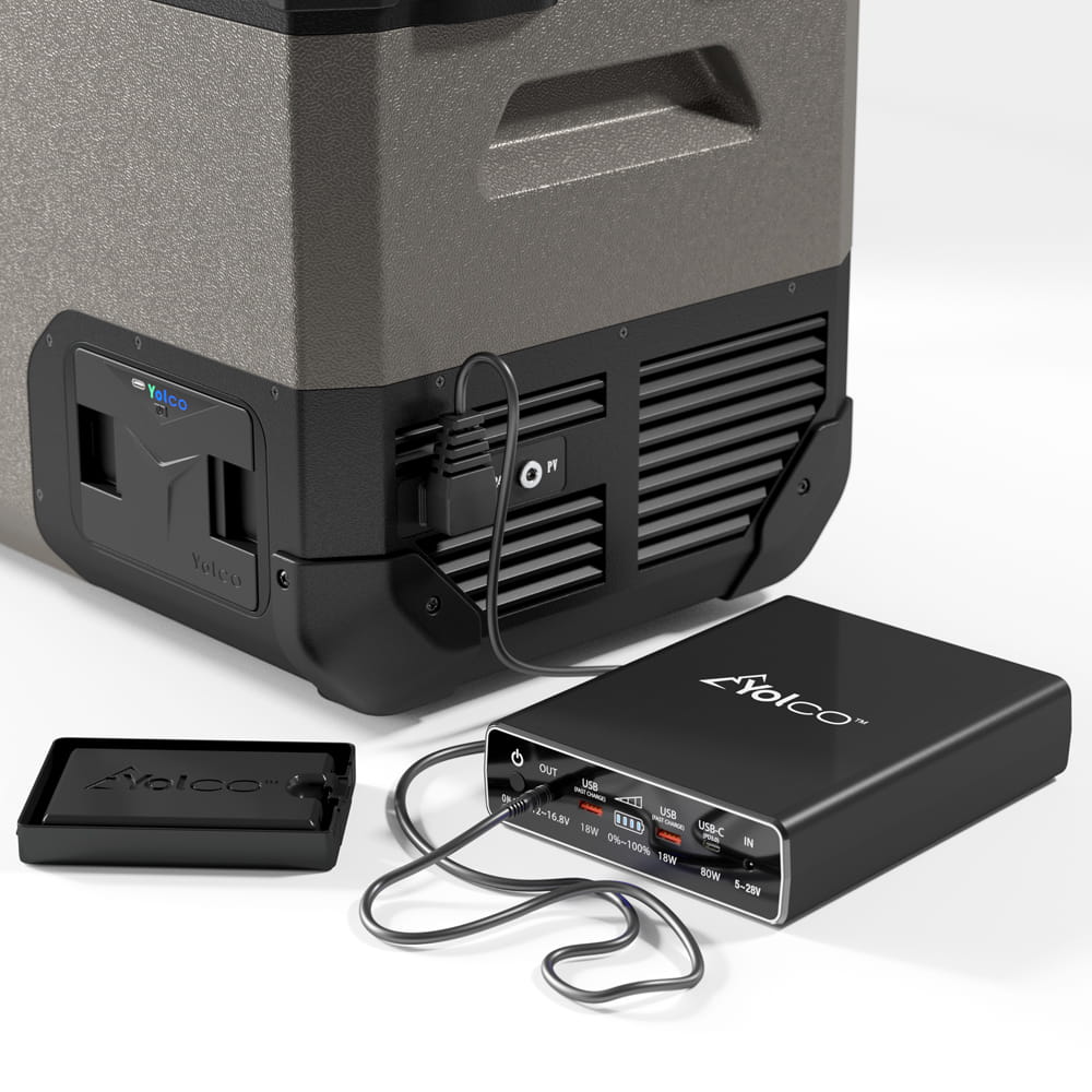 Kompressor kjøleboks Yolco FCX25 CREAM 25 L │ Kompressorkjøleskap Bluetooth - USB - krem – bilde 14