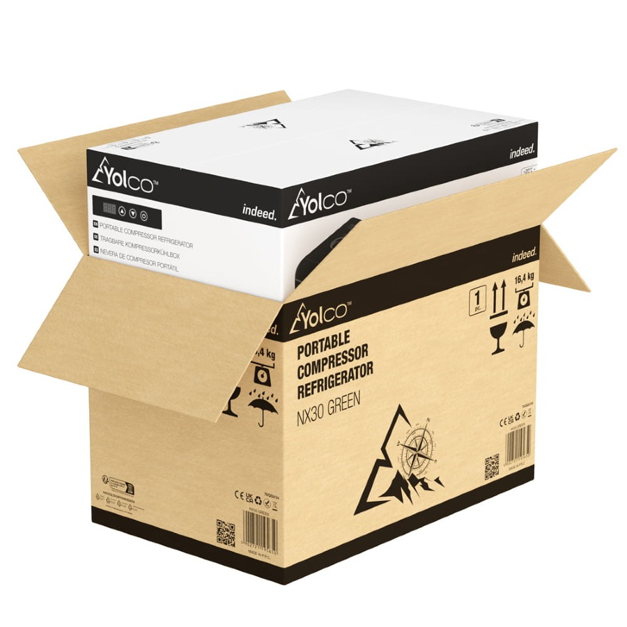 Kompressor kjøleboks Yolco NX30 GREEN 28 L │ Kompressorkjøleskap Bluetooth - grønn – bilde 18