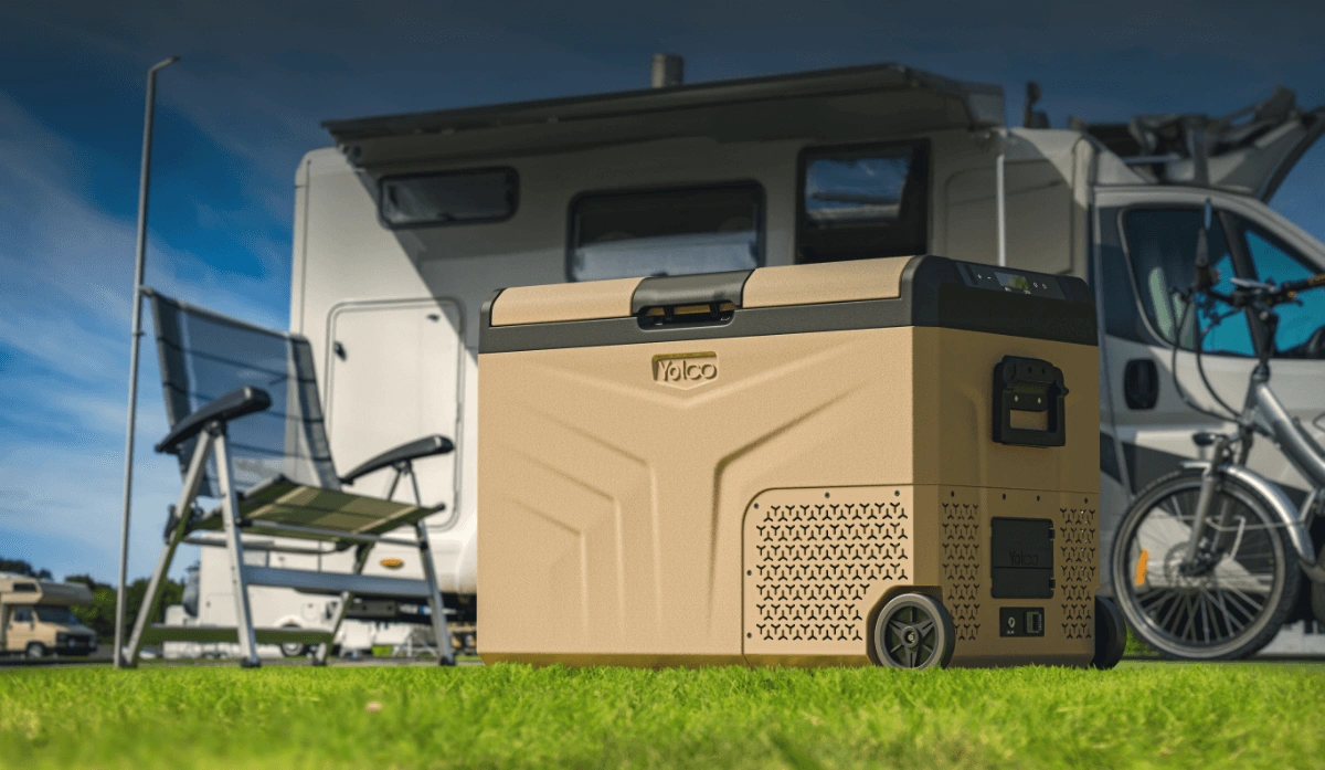 Kompressor kjøleboks Yolco TCX50 Sand 50 L │ Kompressorkjøleskap Dual-Zone - Bluetooth - USB – bilde 18