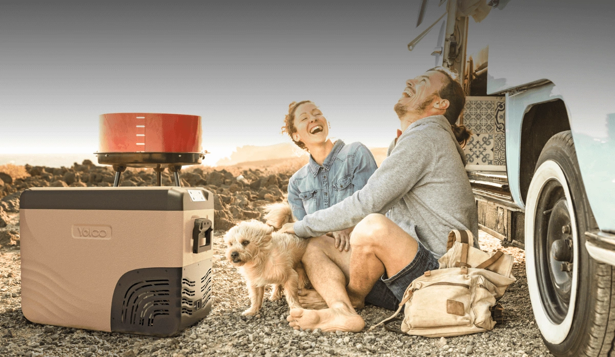 Kompressor kjøleboks Yolco TCX50 Sand 50 L │ Kompressorkjøleskap Dual-Zone - Bluetooth - USB – bilde 19