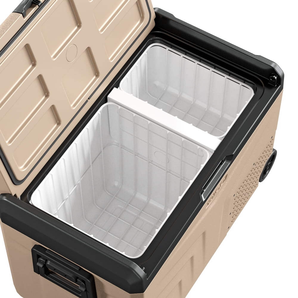 Kompressor kjøleboks Yolco TCX50 Sand 50 L │ Kompressorkjøleskap Dual-Zone - Bluetooth - USB – bilde 9