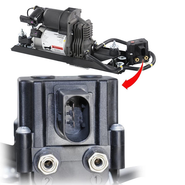 Kompressor til luftfjæring BMW 5 Touring (E61)  │ med tørker - Arnott Air Suspension Compressor with dryer Image 4