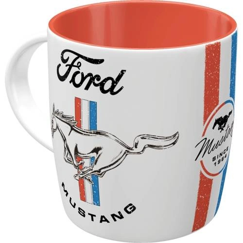 Kopp – Ford Mustang Horse & Stripes | 330 ml – bilde 2