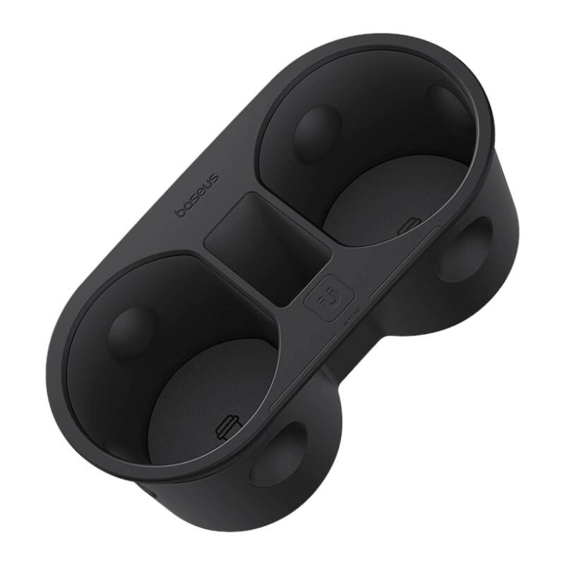 Koppholder innlegg Tesla Model 3 2020 - 2023 / Tesla Model Y 2020 -> │ Grå Baseus T-Space Series Cup Holder for Tesla Twilight Grey Image 3