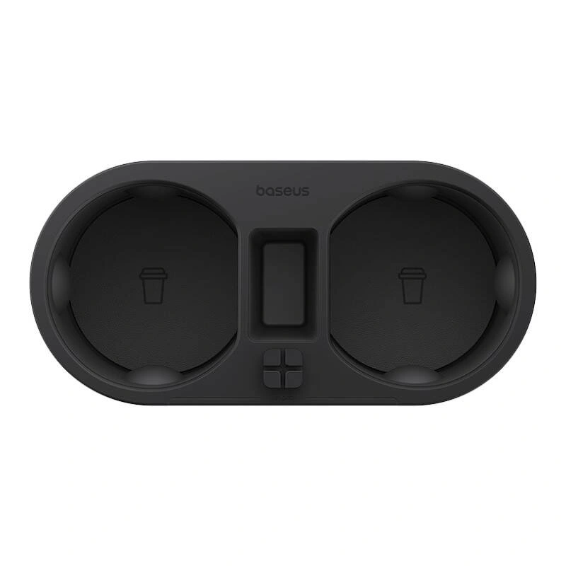 Koppholder innlegg Tesla Model 3 2020 - 2023 / Tesla Model Y 2020 -> │ Grå Baseus T-Space Series Cup Holder for Tesla Twilight Grey Image 4