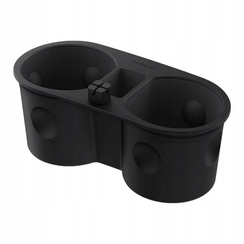 Koppholder innlegg Tesla Model 3 2020 - 2023 / Tesla Model Y 2020 -> │ Svart Baseus T-Space Series Cup Holder for Tesla Twilight Black