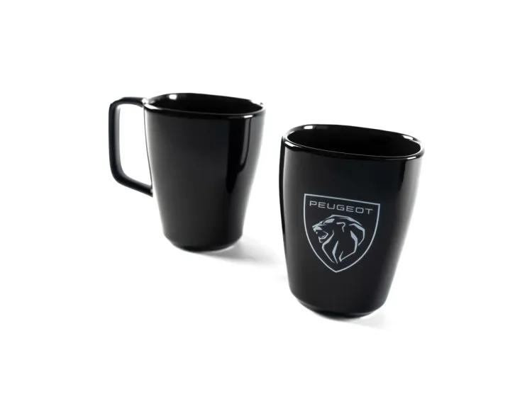 Krus Peugeot │ BRAND LOGO svart - 1 stk.