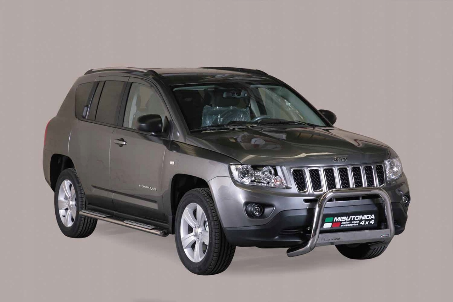 Kufander Jeep Compass I Facelift 2011 - 2016 | D - Ø63mm Chrome – bilde 2