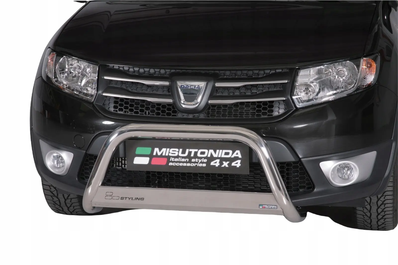 Kufanger Dacia Sandero II 2012 - 2020 | D - Ø63mm Chrome