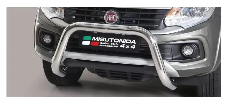 Kufanger Fiat Fullback D.C. / Extended cab SX 2016-> | D - Ø76mm Chrome