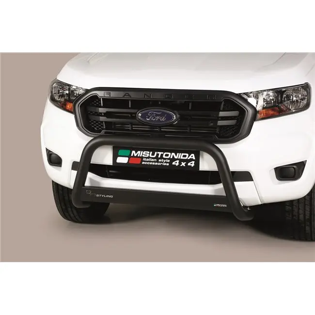 Kufanger Ford Ranger 2012 - 2022 | D - Ø63mm Black Image 1