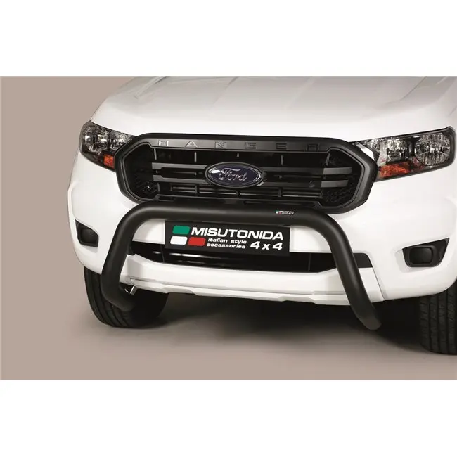 Kufanger Ford Ranger 2012 - 2022 | D - Ø76mm Black Image 1