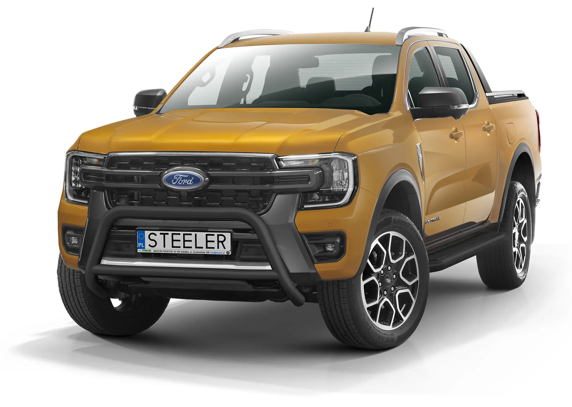 Kufanger Ford Ranger 2022 -> | D - Ø70mm Black