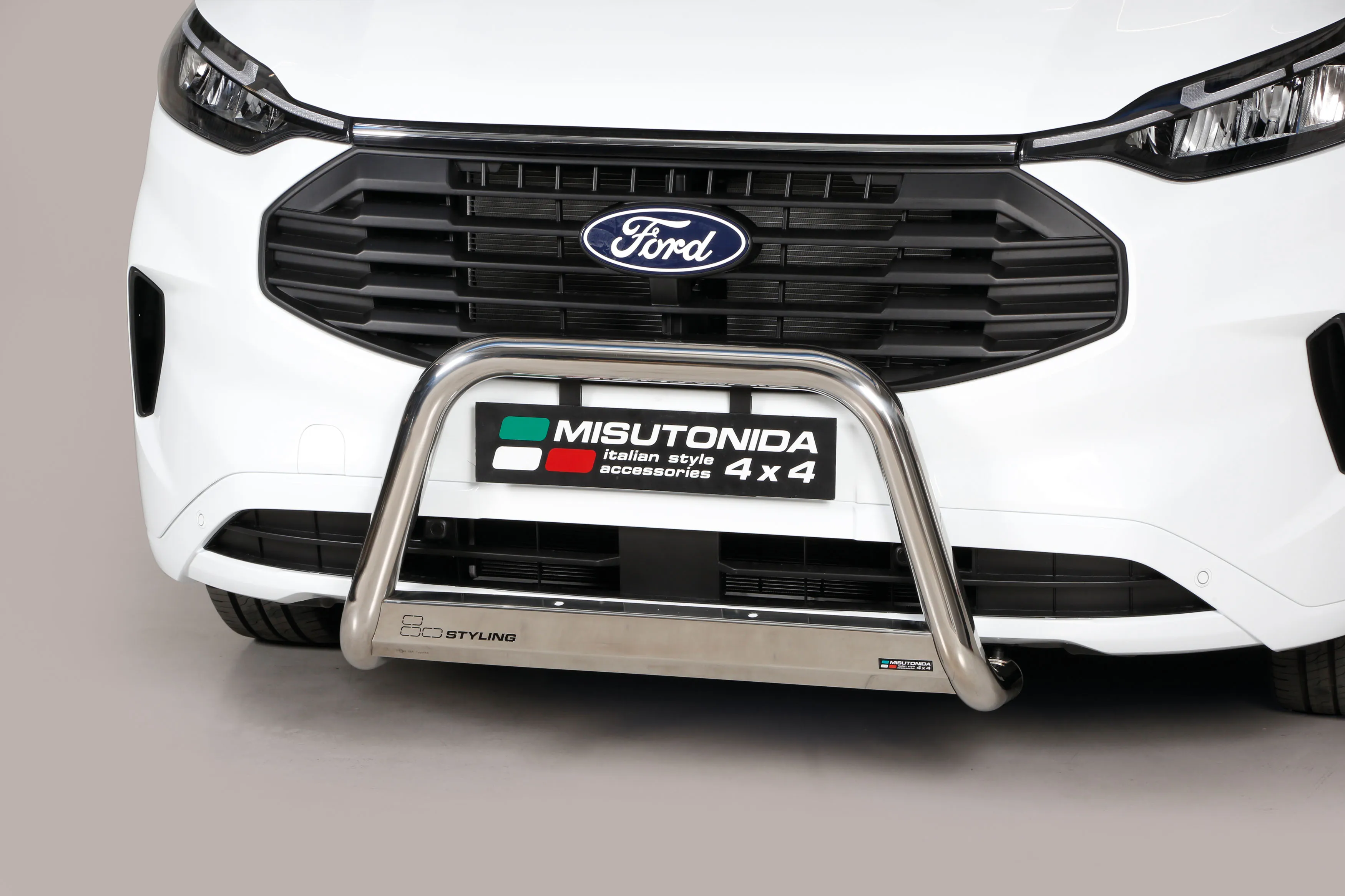 Kufanger Ford Transit Custom II / Tourneo Custom II 2023 -> | D - Ø63mm Chrome Edition Image 1