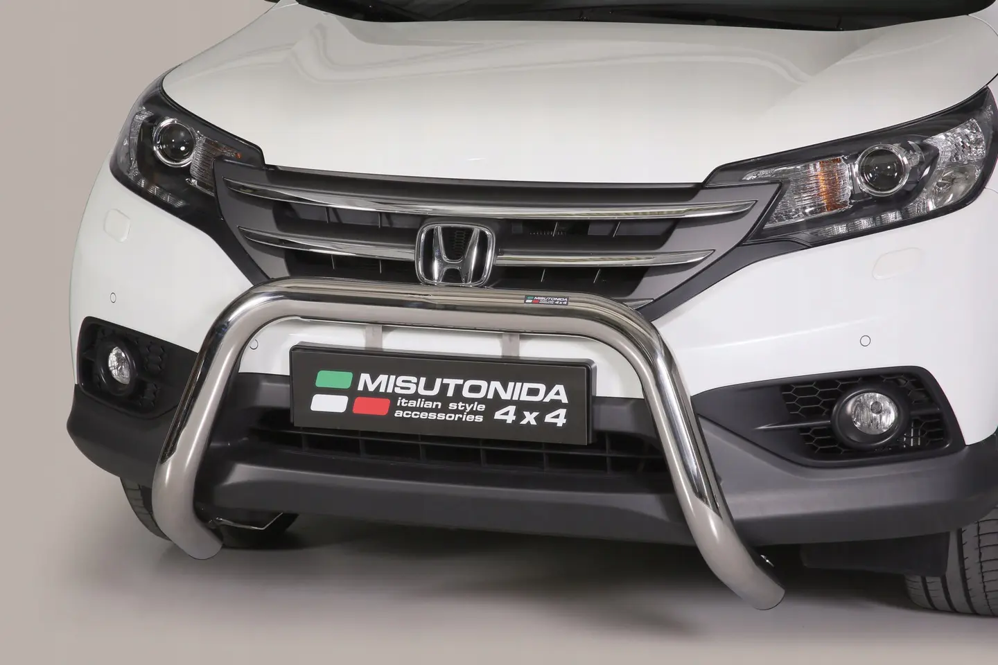 Kufanger Honda CR-V 2012-2015 | D - Ø76mm Chrome