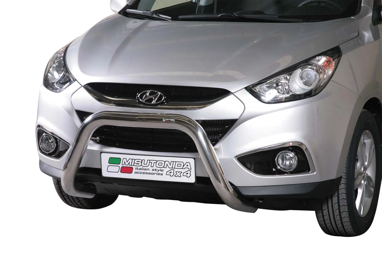Kufanger Hyundai ix35 2010-2015 | D - Ø76mm Chrome