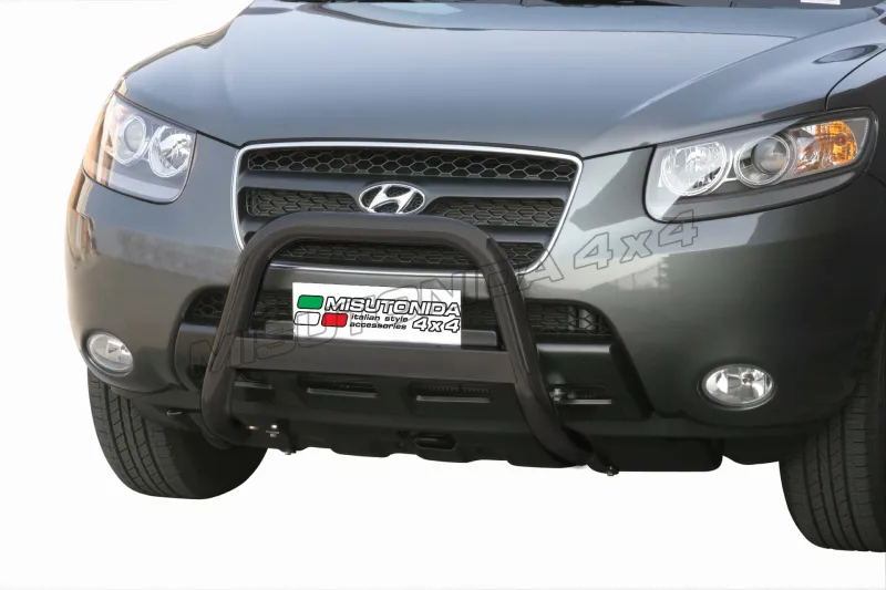 Kufanger Hyundai Santa Fe II 2006 - 2009 | D - Ø63mm Black