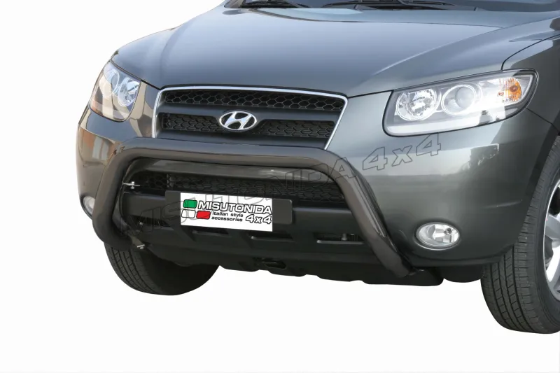 Kufanger Hyundai Santa Fe II 2006 - 2009 | D - Ø76mm Black