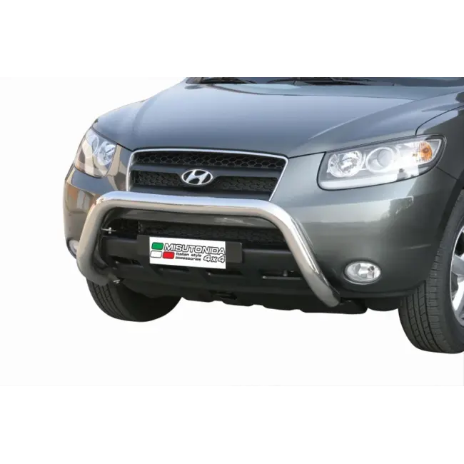 Kufanger Hyundai Santa Fe II 2006 - 2009 | D - Ø76mm Chrome