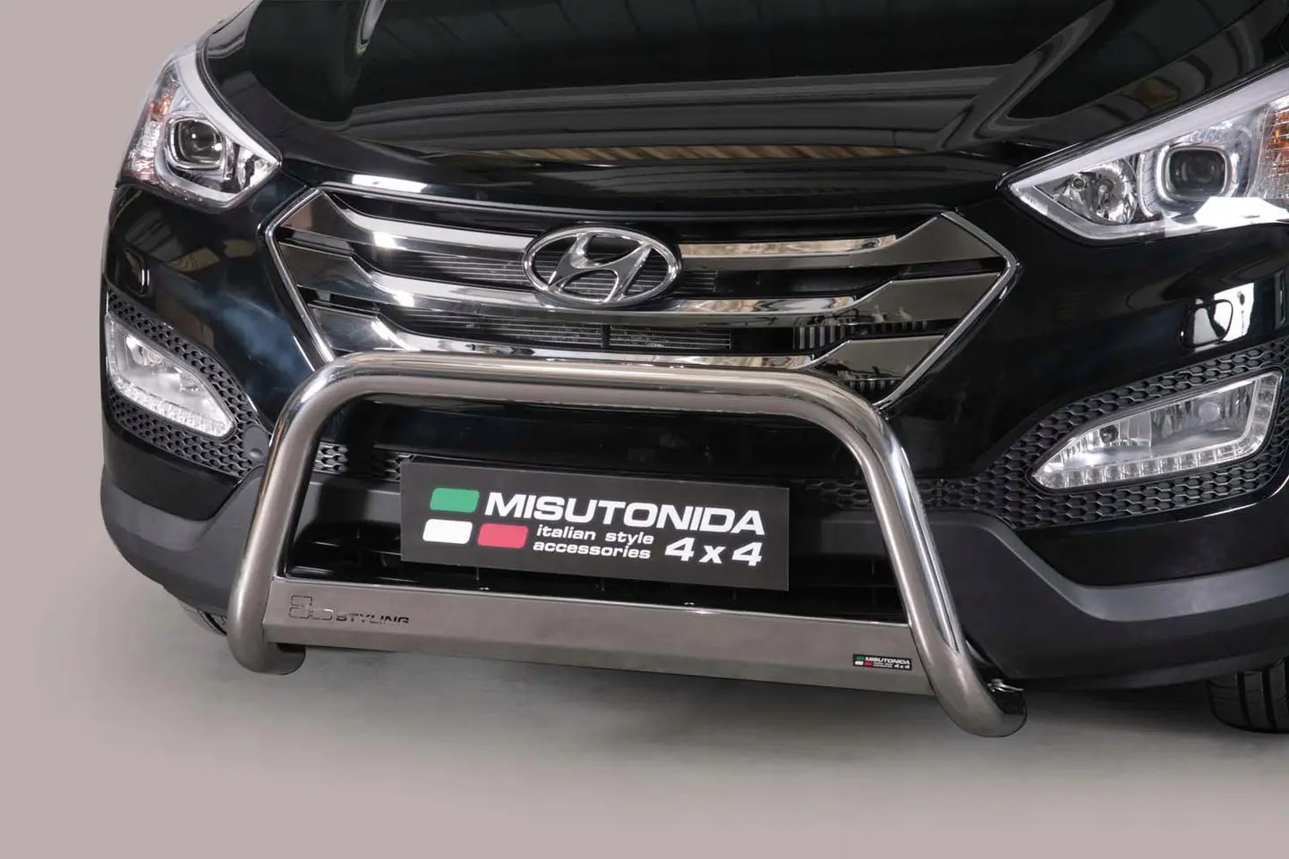 Kufanger Hyundai Santa Fe III 2012 - 2018 | D - Ø63mm Chrome