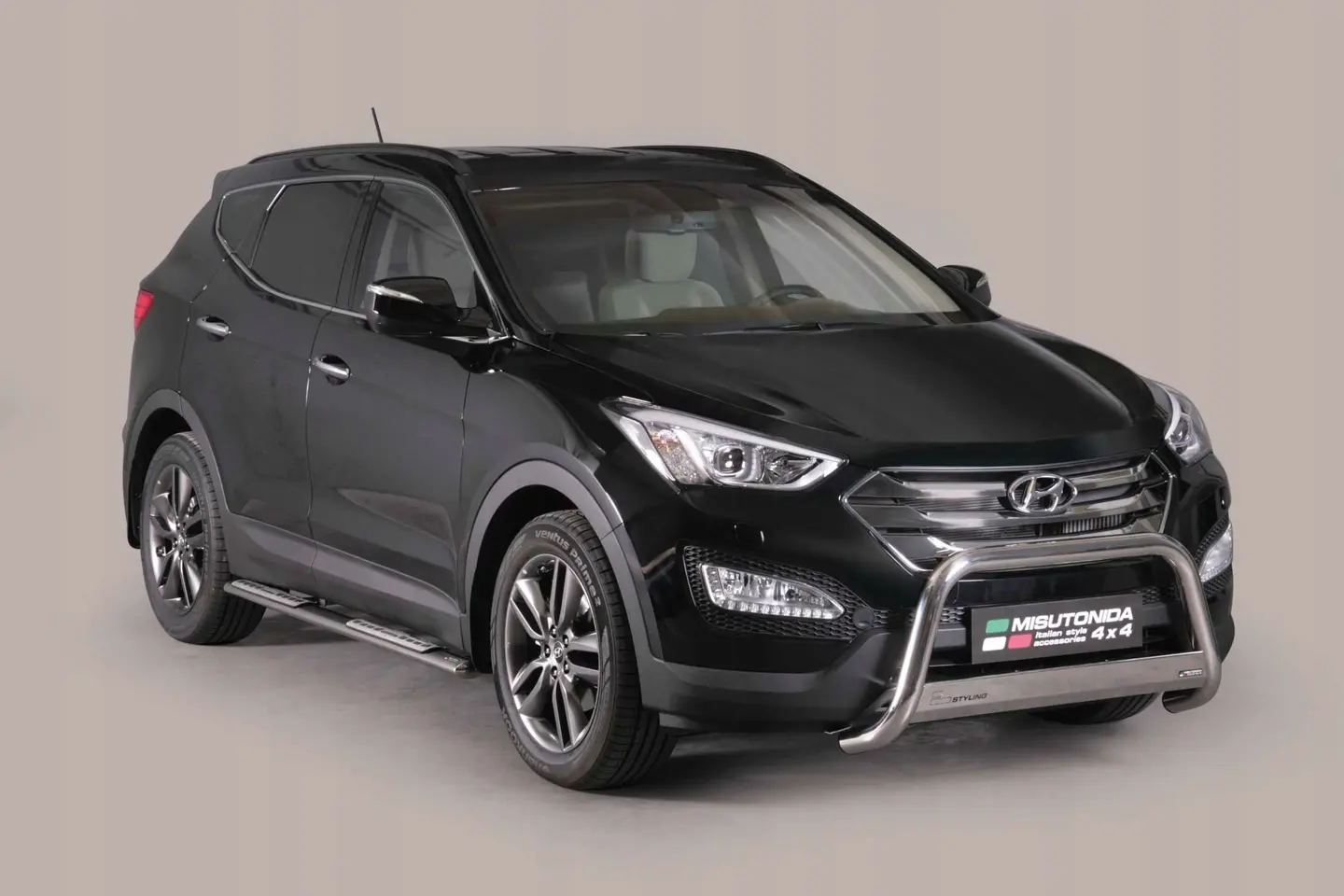 Kufanger Hyundai Santa Fe III 2012 - 2018 | D - Ø63mm Chrome – bilde 2