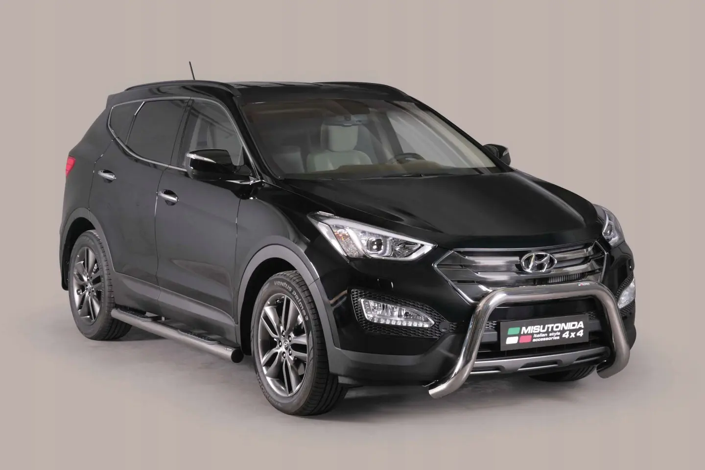 Kufanger Hyundai Santa Fe III 2012 - 2018 | D - Ø76mm Chrome – bilde 2