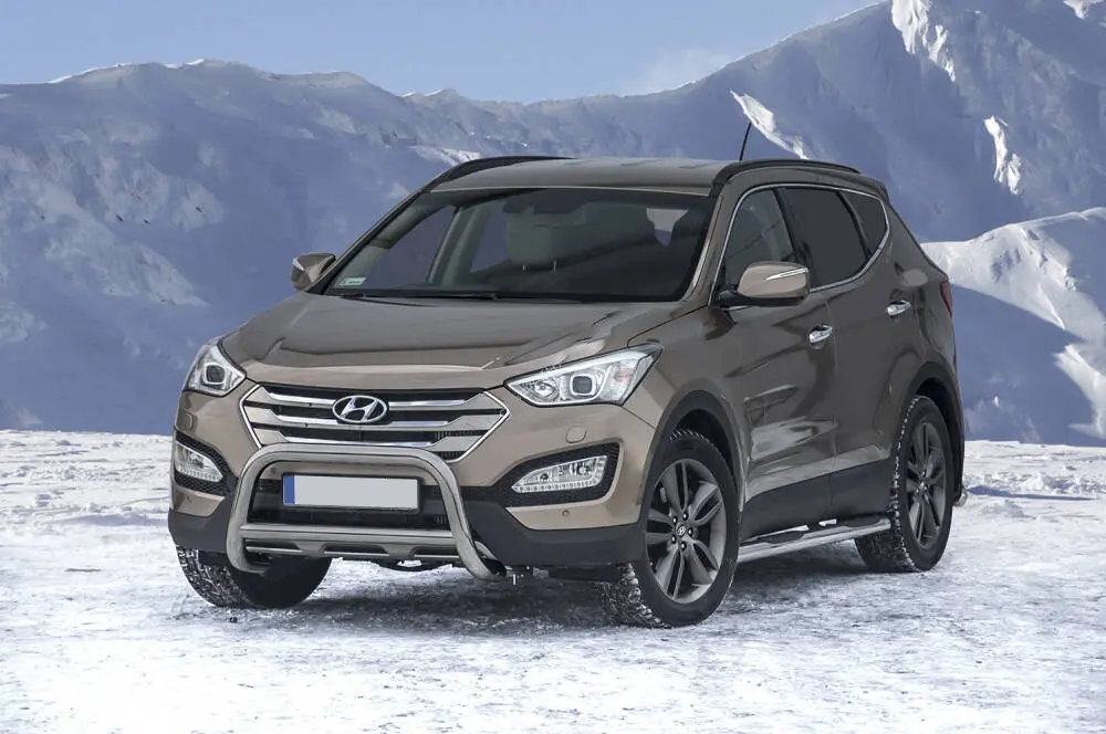 Kufanger Hyundai Santa Fe III 2012-2018 │ med tverrør – bilde 2