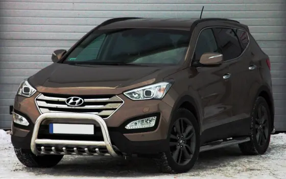 Kufanger Hyundai Santa Fe III 2012-2018  │ med underseksjonsgrill – bilde 2