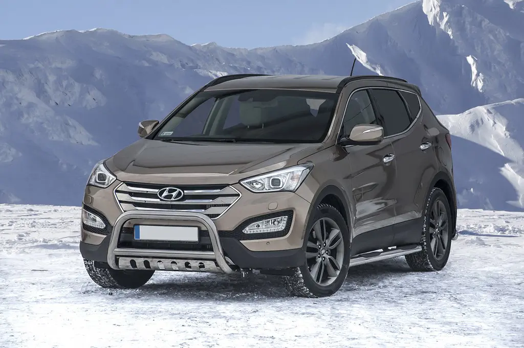 Kufanger Hyundai Santa Fe III 2012-2018 │ med underseksjonsplate