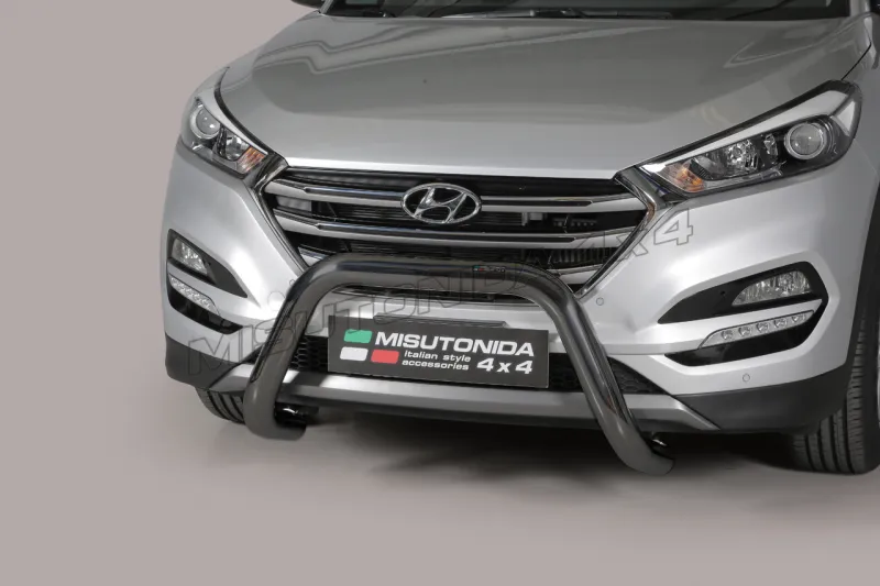 Kufanger  Hyundai Tucson III 2015 - 2018 | D - Ø76mm Black