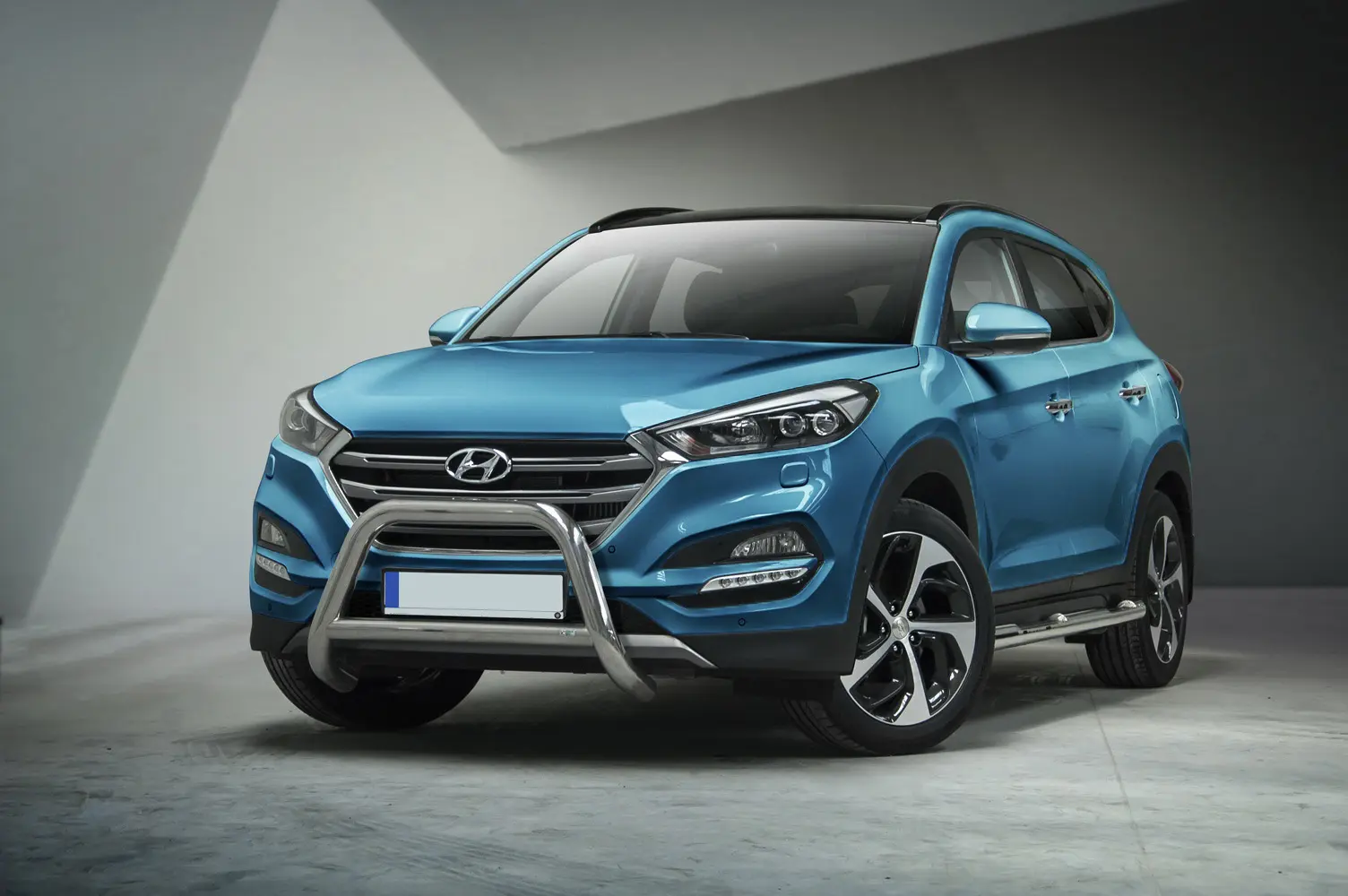 Kufanger Hyundai Tucson III 2015 - 2018 | med tverrør