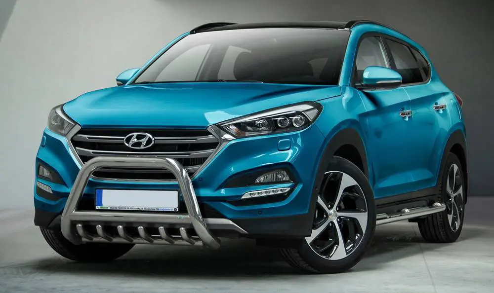 Kufanger Hyundai Tucson III 2015-2018 | med underseksjonsgrill