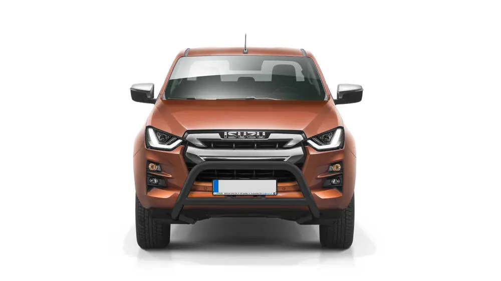 Kufanger Isuzu D-Max III 2019 -> │ med tverrør Black Edition