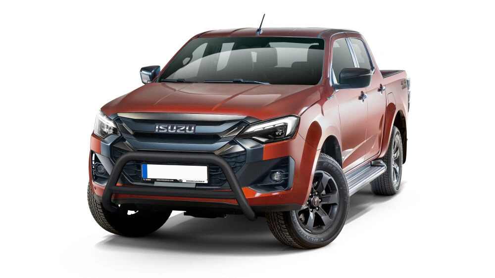 Kufanger Isuzu D-Max III 2024 -> | D - Ø70mm Black med tverør