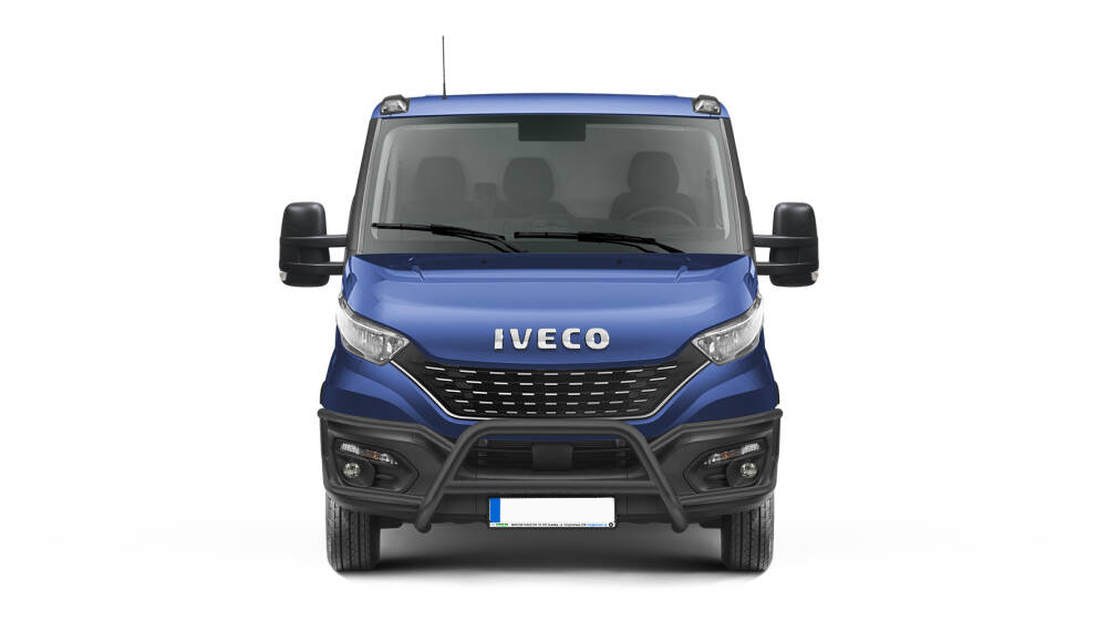 Kufanger Iveco Daily IV 2019-> med tverrør Black Edition